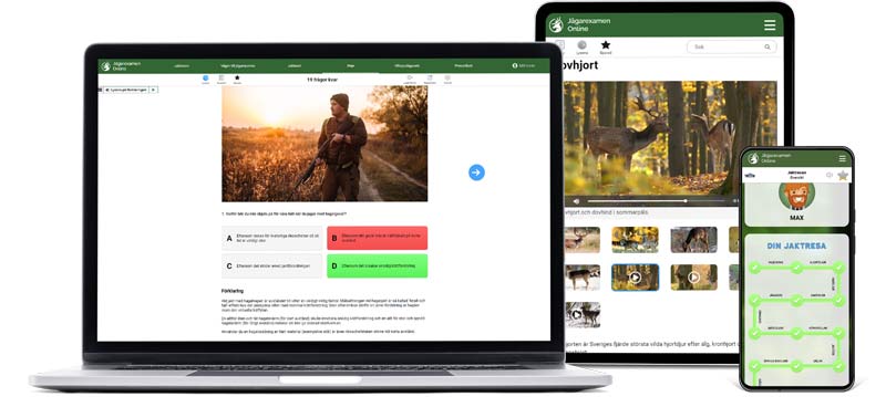 Bli medlem på Jägarexamen Online